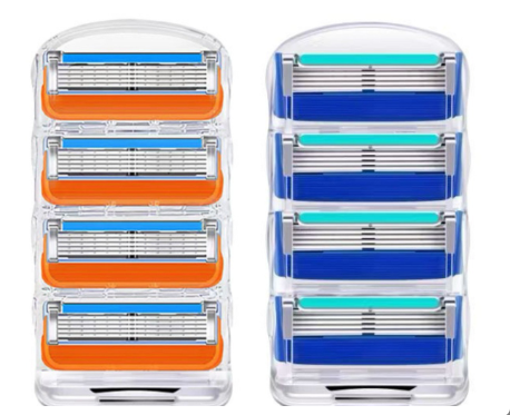 Universal 5-Layer Razor Blades - Orange Color