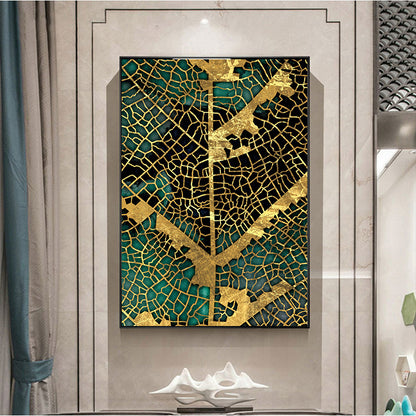 Nordic Modern Abstract Tree Texture Wall Art (30x40/40x50)