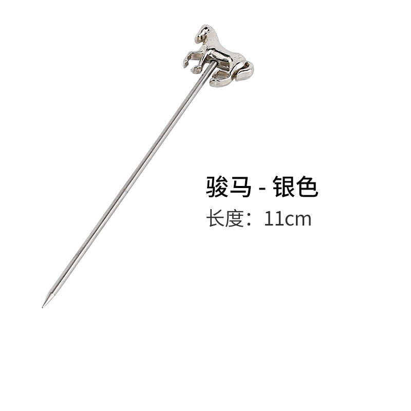 Stainless Steel Fruit Forks and Cocktail Picks Set