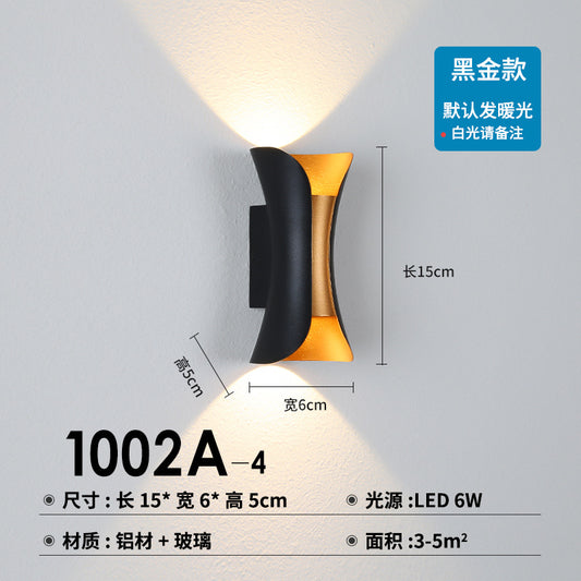 Outdoor Waterproof Creative Wall Lamp for Modern Spaces
