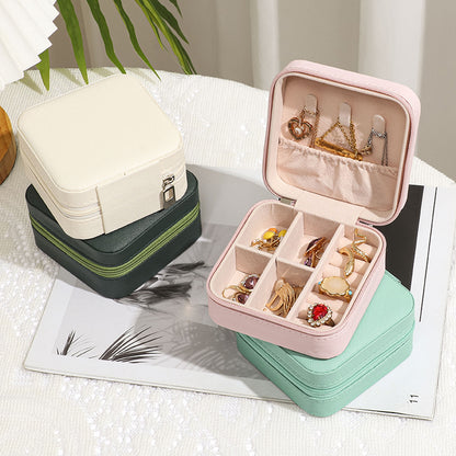 Portable Makeup Organizer and Jewelry Storage Box