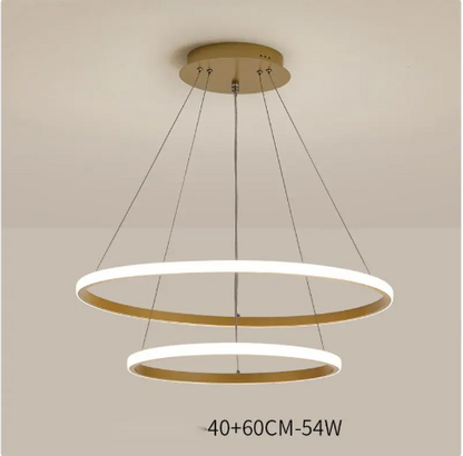 Modern Intelligent Chandelier – Living Room & Dining Room LED Ceiling Light