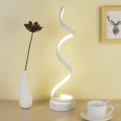 Modern LED Eye-Care Bedside Table Lamp – Dimmable with Remote Control