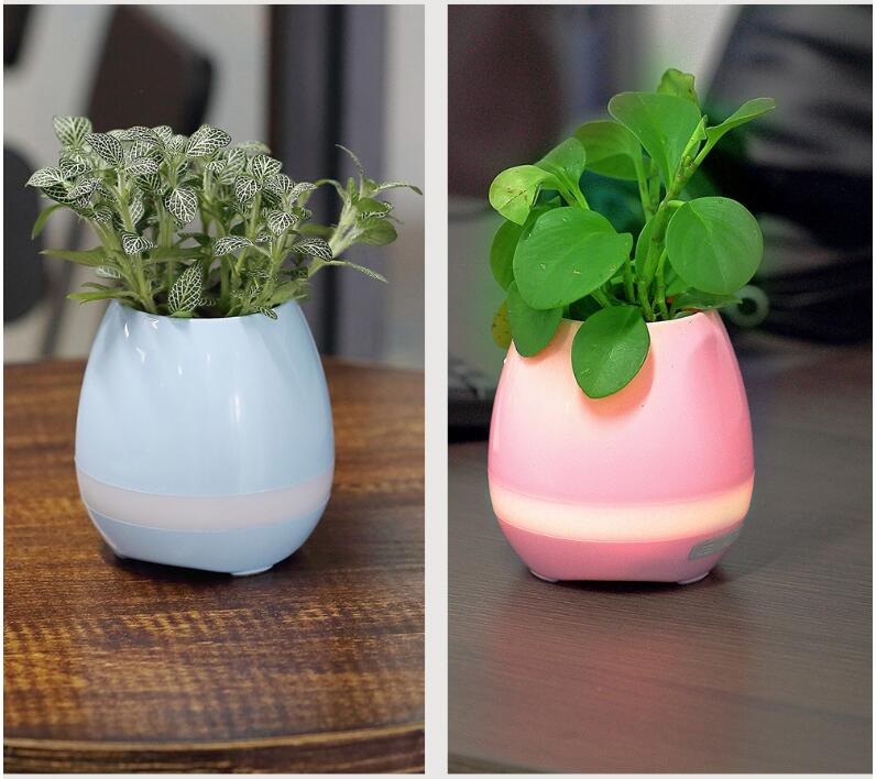 Musical Bluetooth Flower Pot with Singing Feature