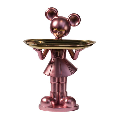 Galaxy Girl Key and Accessory Organizer for Entryway