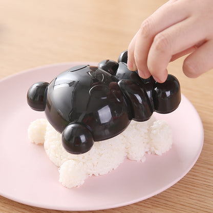 Cartoon Panda Rice Ball Mold for DIY Sushi Making