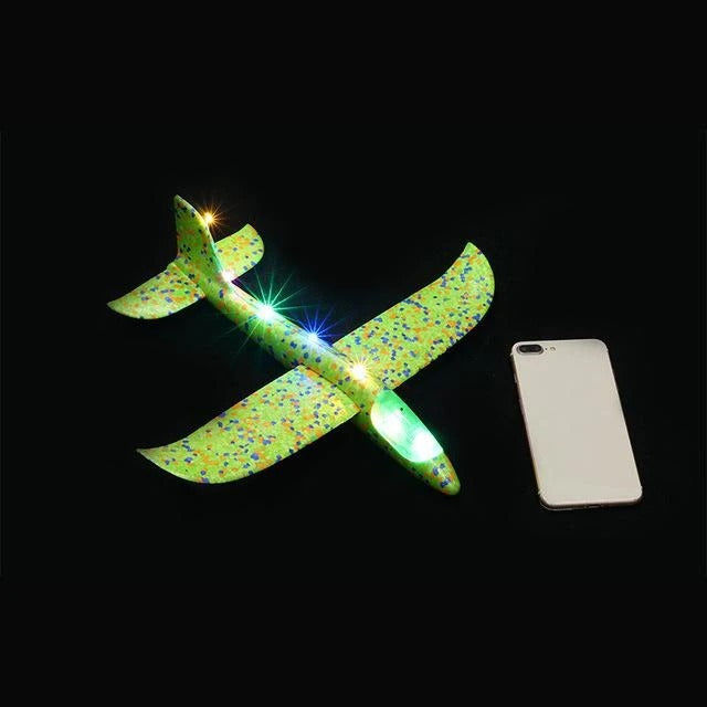 Large 48cm Foam Glider Toy with Spinning Design