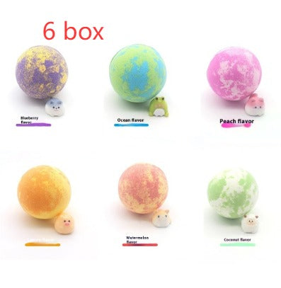 Kids Bath Bomb Bubble Balls with Toys