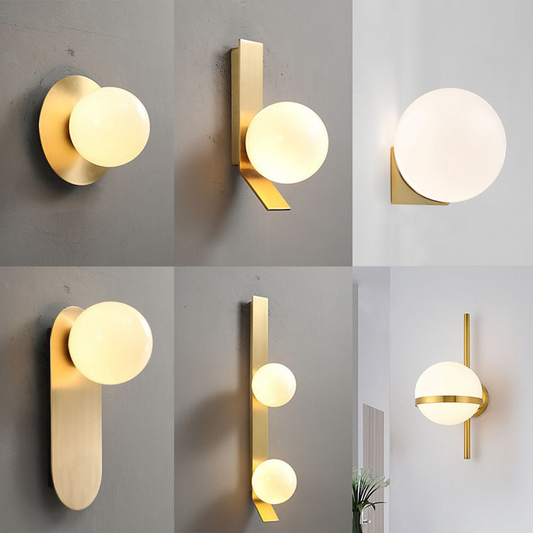 Arc Minimalist Wall Lamp – Rotating LED Sconce for Bedroom & Living Room
