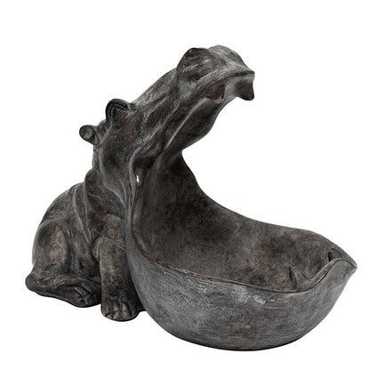 Creative European Style Hippo Decorative Figurine