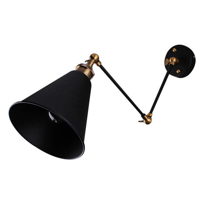 RetroFlex E27 Industrial Wall Lamp