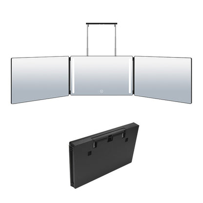 Portable Adjustable LED Wall-Mounted Makeup Mirror