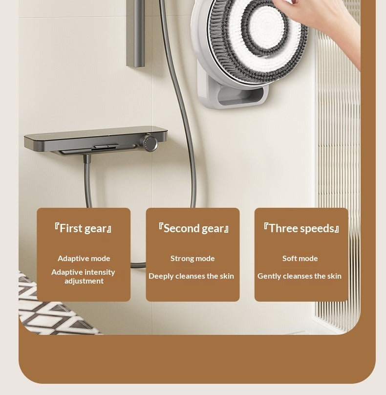 Electric Shower Scrubber Automatic Back & Body