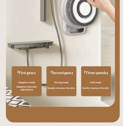 Electric Shower Scrubber Automatic Back & Body