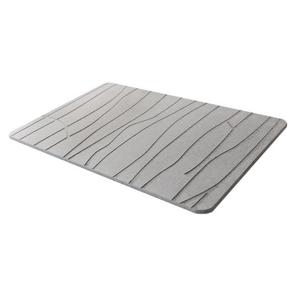 Diatomite Bathroom Mats Non-slip Step Pad