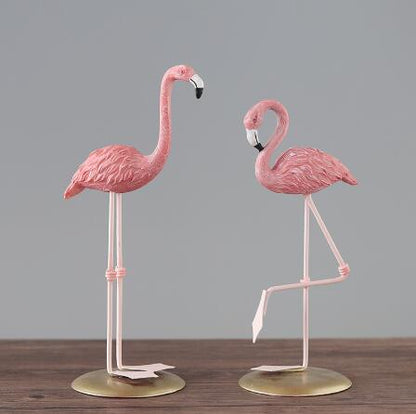 Flamingo Decorative Standing Art Statue Gift