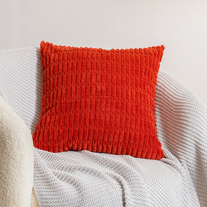 Corduroy Home Sofa Decorative Pillow Cover (Without Filling)