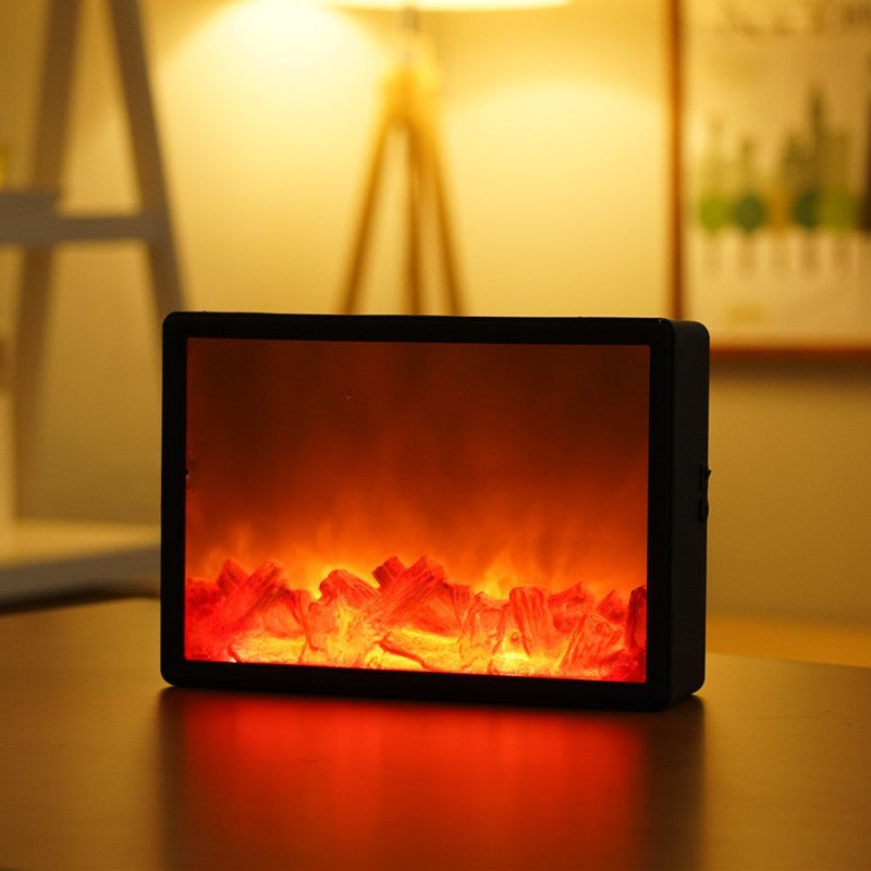 Nordic Style LED Flame Decorative Table Lamp
