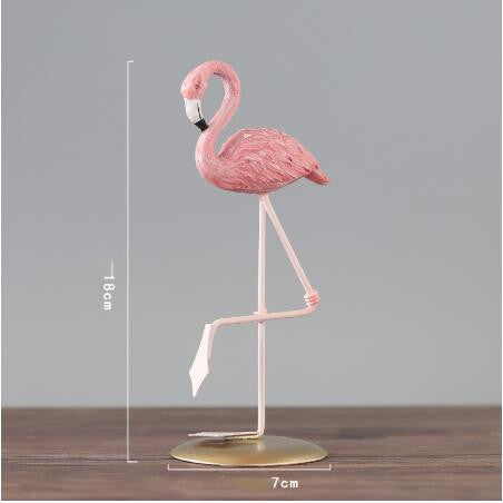 Flamingo Decorative Standing Art Statue Gift