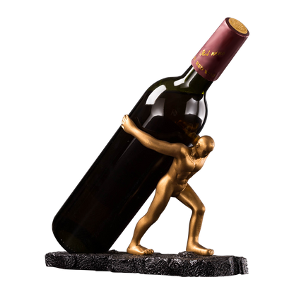 Wine Rack Decorative Piece for Cabinet Display