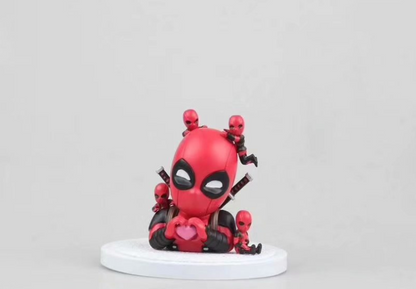 Figura de acción de Deadpool y estatua de colección