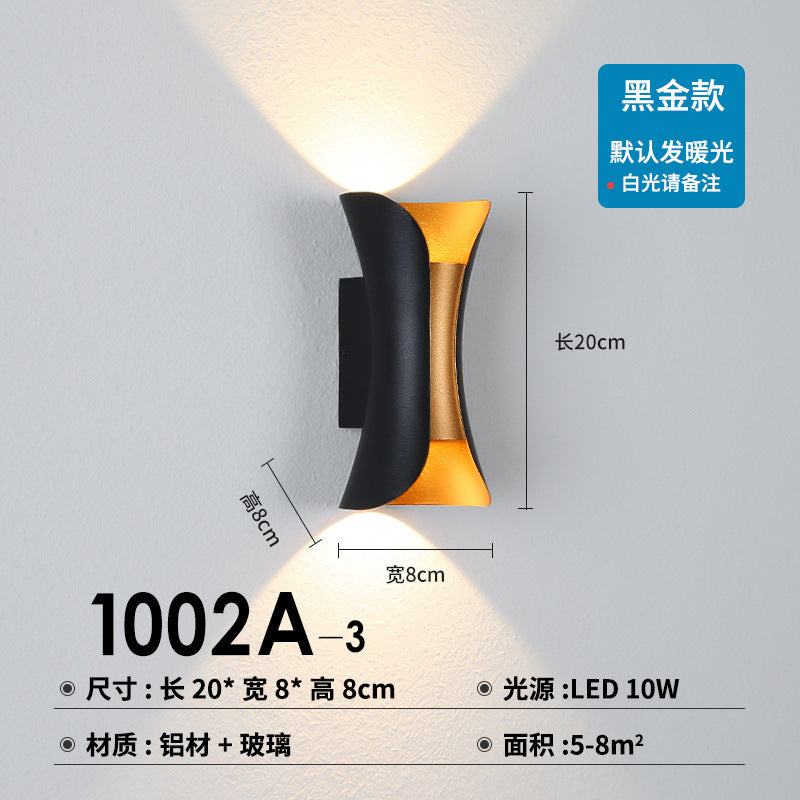 Outdoor Waterproof Creative Wall Lamp for Modern Spaces