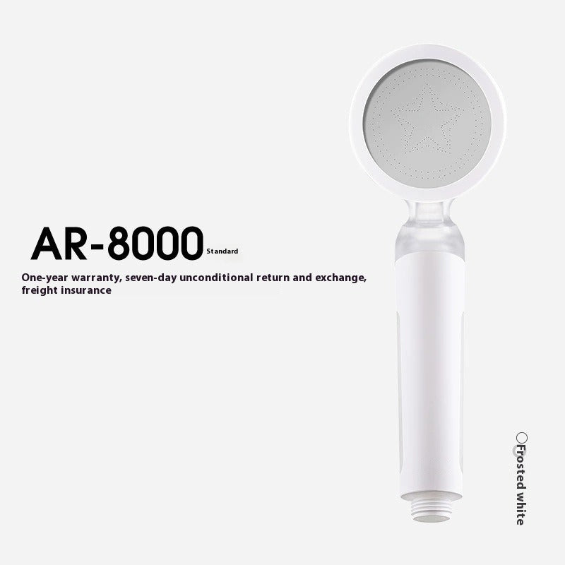 Filtered Supercharged Handheld Shower Head