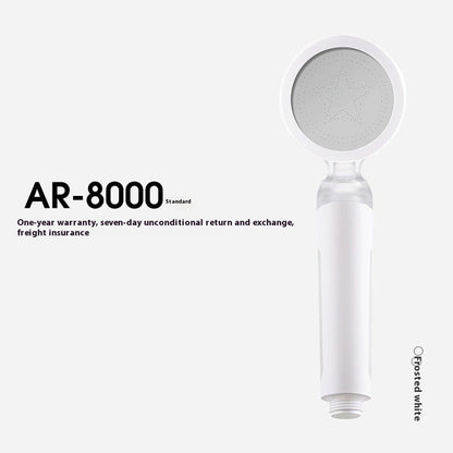 Filtered Supercharged Handheld Shower Head