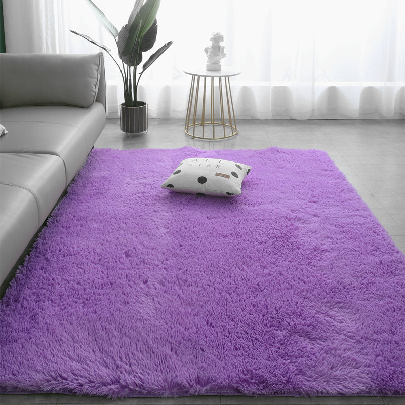 Tie-Dye Plush Carpet for Living Room and Bedroom