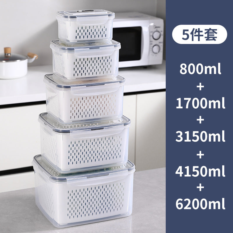 Multi-Functional Fruit and Vegetable Storage Box