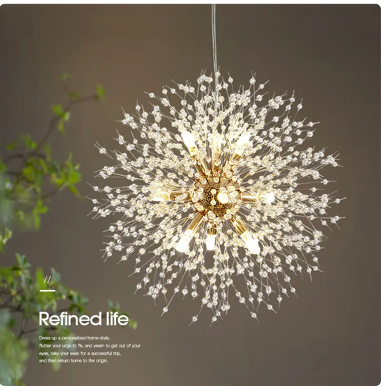Dandelion Crystal Chandelier