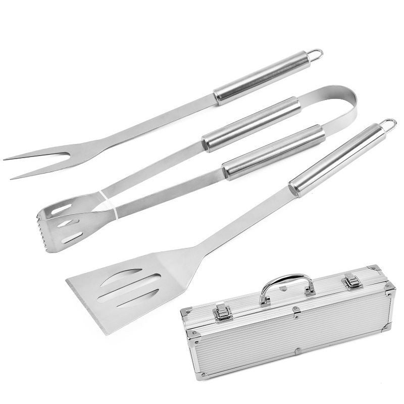LFGB BBQ Branding Iron Tool Set with Aluminum Case