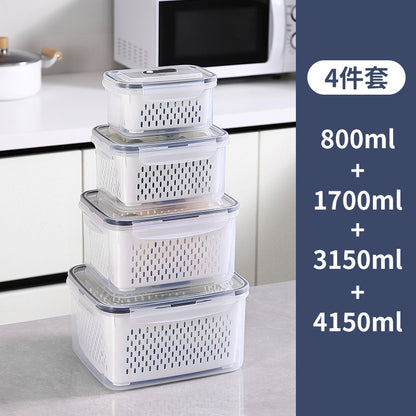 Multi-Functional Fruit and Vegetable Storage Box