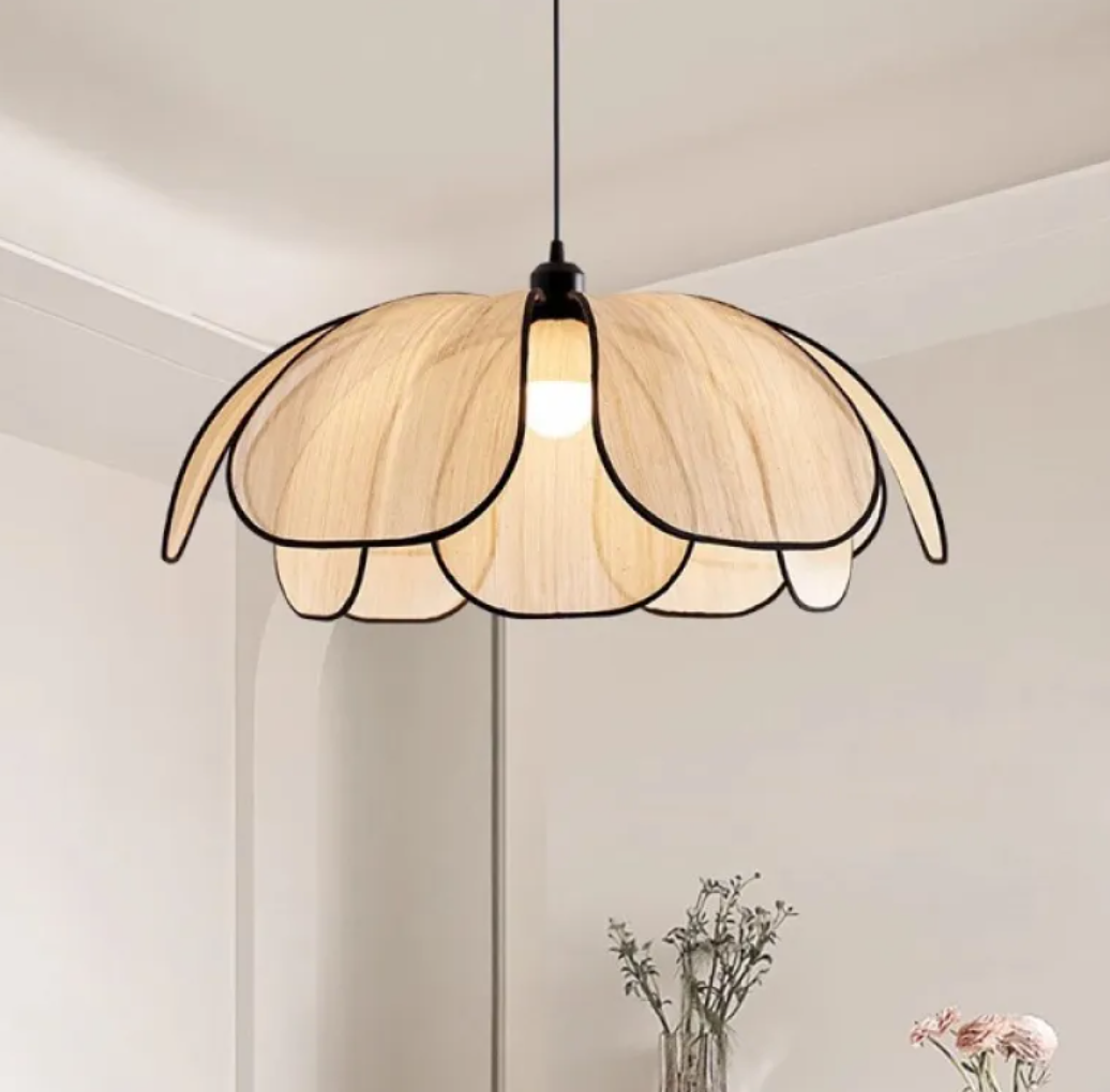 Cream Style Petal Chandelier