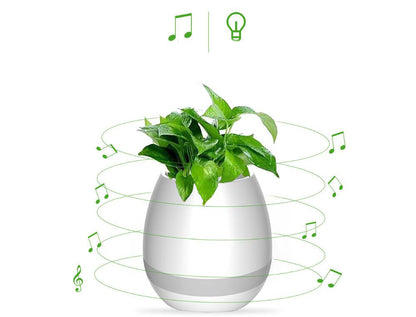 Musical Bluetooth Flower Pot with Singing Feature