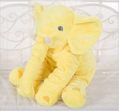 Plush Elephant Toy and Pillow Companion