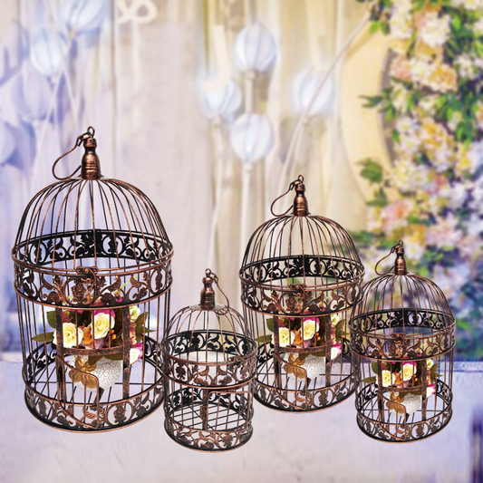 Decorative Wrought Iron Bird Cage