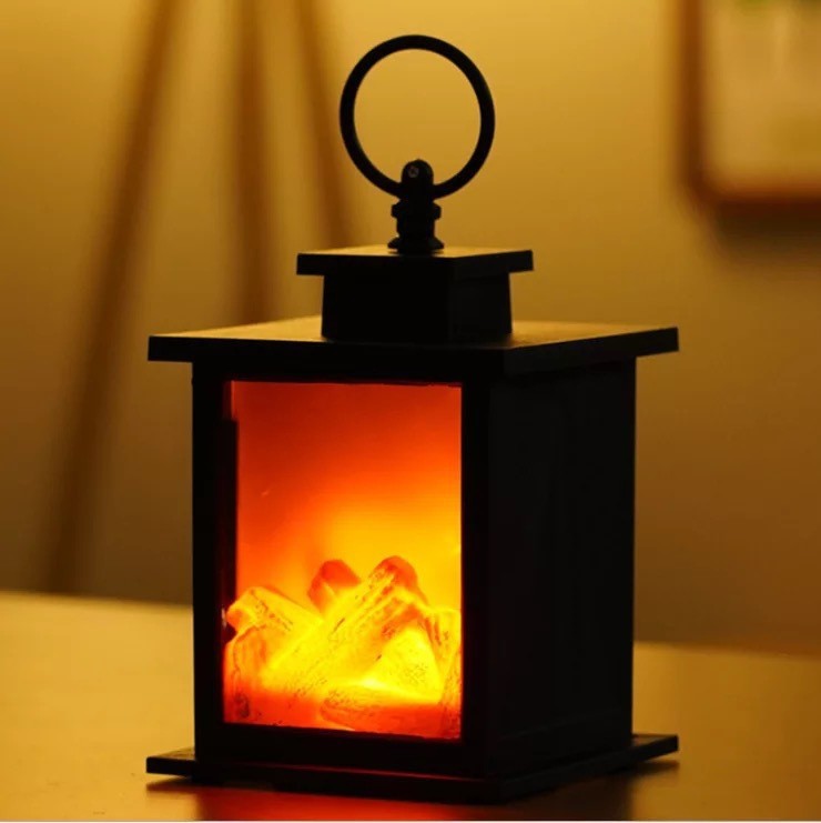 Nordic Style LED Flame Decorative Table Lamp