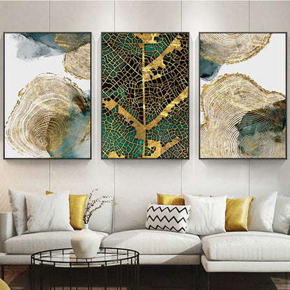 Nordic Modern Abstract Tree Texture Wall Art (30x40/40x50)