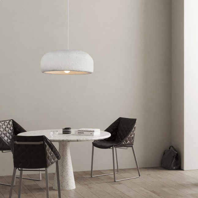 Nordic Micro-Cement Designer Pendant Lamp – Bar & Side Table Chandelier