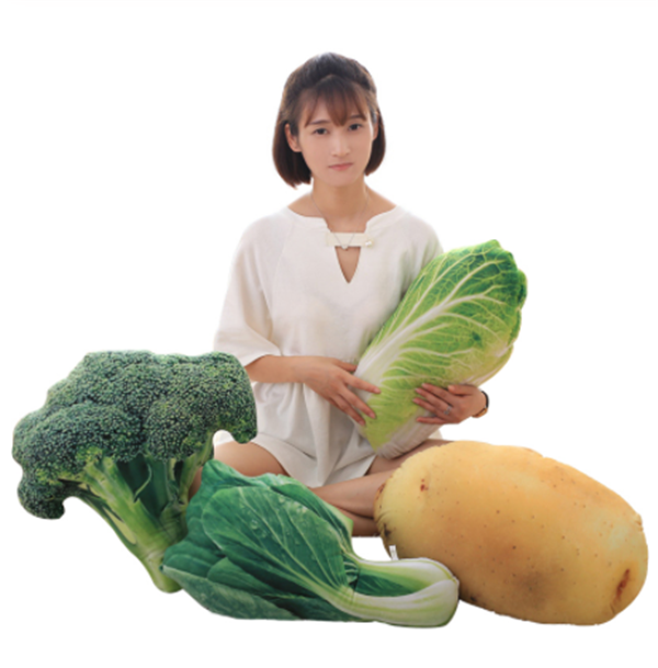 Plush Cushion, Doll Toy, Vegetable Pillow