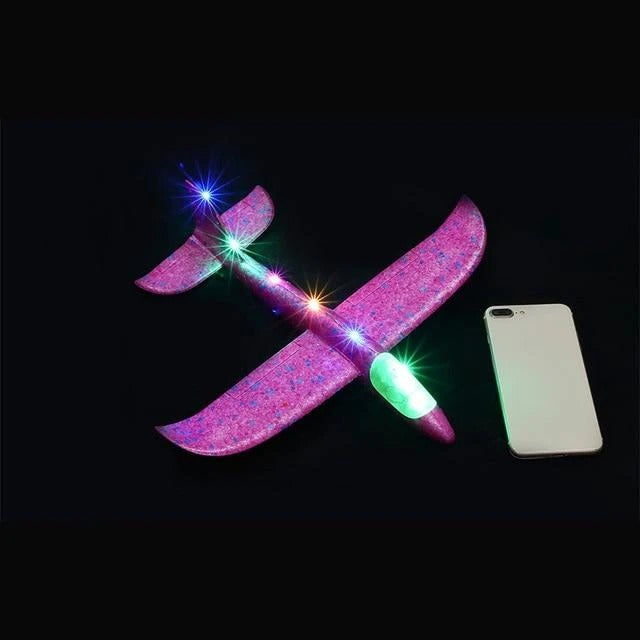 Large 48cm Foam Glider Toy with Spinning Design