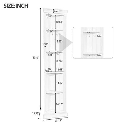 5th Floor Corner Bookshelf
