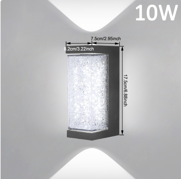 Elegant Crystal Wall Light