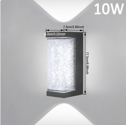 Elegant Crystal Wall Light