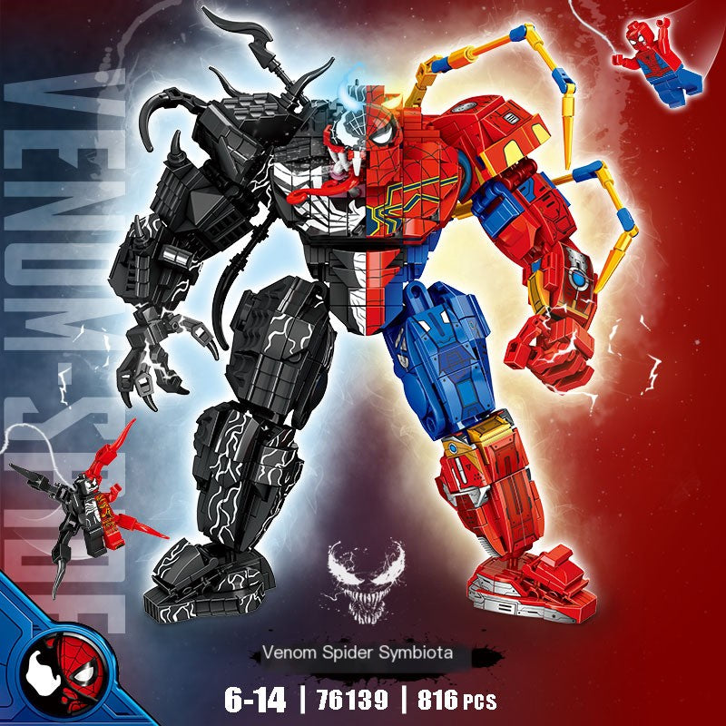 Avengers Building Block Compatible with LEGO Spider Model