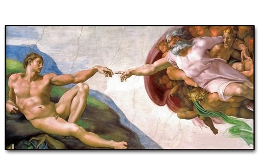 High-Definition Sistine Chapel Adam Canvas Wall Art