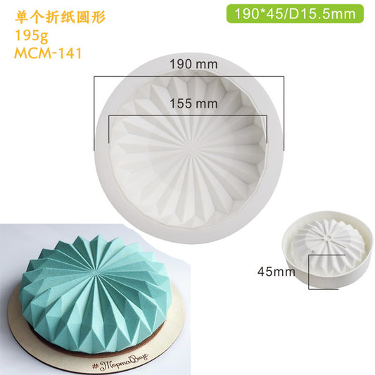 Round Mooncake Mould and Silicone Baking Tools