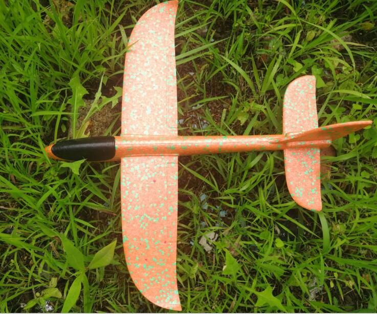 Large 48cm Foam Glider Toy with Spinning Design