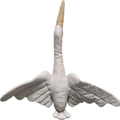 Nordic Cartoon Swan Plush Toy and Wall Decor Pillow